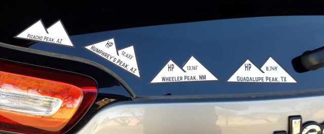 Decals on my Jeep's back window